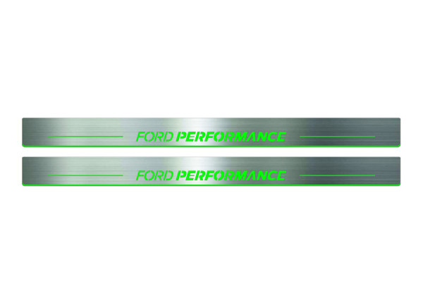 Door sills for Ford Mustang V 2005-2015 with logo Ford Performance Door sills for Ford Mustang V 2005-2015 with logo Ford Performance
