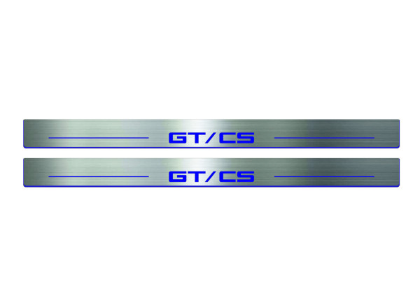 Door sills for Ford Mustang V 2005-2015 with logo GT/CS Door sills for Ford Mustang V 2005-2015 with logo GT/CS