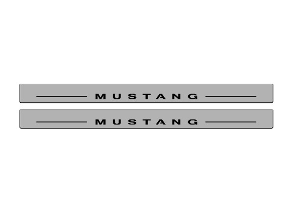 Door sills for Ford Mustang V 2005-2015