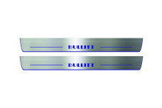 Door sills for Ford Mustang VI 2015-2023 with logo Bullitt Door sills for Ford Mustang VI 2015-2023 with logo Bullitt