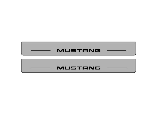 Door sills for Ford Mustang VII 2023+ (front doors)