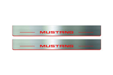 Door sills for Ford Mustang VII 2023+ (front doors) Door sills for Ford Mustang VII 2023+ (front doors)