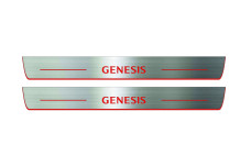 Door sills for Genesis G80 I 2016-2020 (front doors)