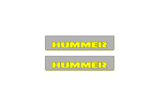 Door sills for Hummer H2 2002-2009 (rear doors)