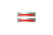 Door sills for Hummer H2 2002-2009 (rear doors)