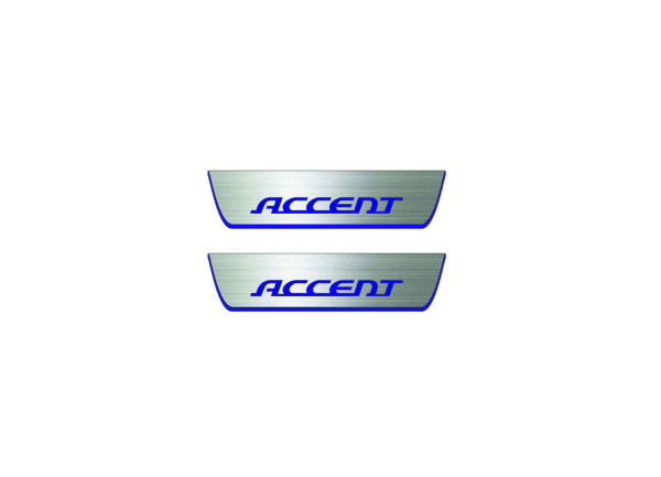 Door sills for Hyundai Accent 2006-2010 (rear doors) Door sills for Hyundai Accent 2006-2010 (rear doors)