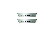 Door sills for Hyundai Accent 2017+ (rear doors)