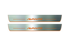 Door sills for Hyundai Avante V MD 2010-2015 (front doors)