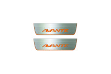 Door sills for Hyundai Avante V MD 2010-2015 (rear doors)