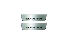 Door sills for Hyundai Elantra VI AD 2016-2020 (rear doors)