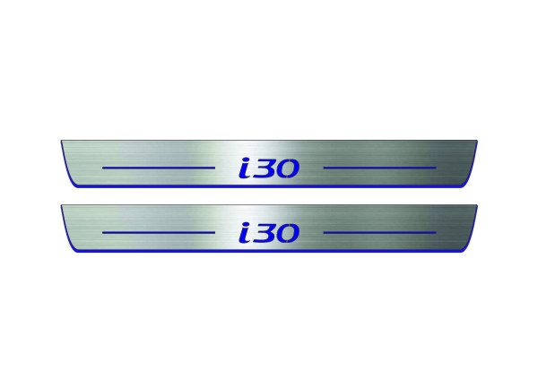Door sills for Hyundai i30 III 2017+ (front doors) Door sills for Hyundai i30 III 2017+ (front doors)