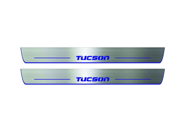 Door sills for Hyundai Tucson I 2004-2015 (front doors) Door sills for Hyundai Tucson I 2004-2015 (front doors)