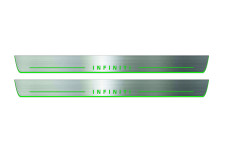 Door sills for Infiniti G 4D 2007-2015 (front doors)