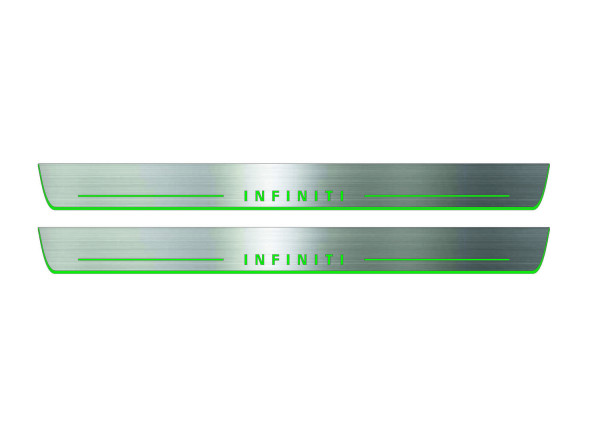 Door sills for Infiniti G 4D 2007-2015 (front doors) Door sills for Infiniti G 4D 2007-2015 (front doors)