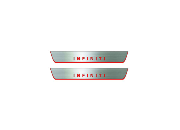 Door sills for Infiniti QX60 I 2013-2021 (rear doors) Door sills for Infiniti QX60 I 2013-2021 (rear doors)
