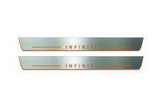 Door sills for Infiniti QX70 2008+ (front doors)