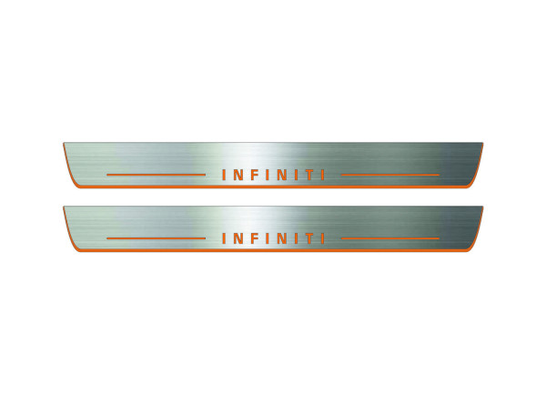 Door sills for Infiniti QX70 2008+ (front doors) Door sills for Infiniti QX70 2008+ (front doors)