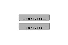 Door sills for Infiniti QX80 II 2013-2024 (rear doors)