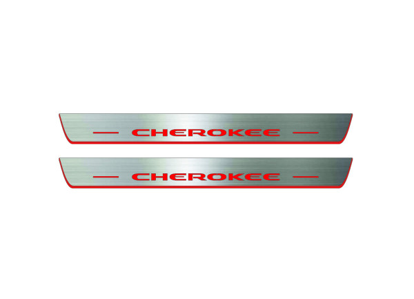 Door sills for Jeep Cherokee KL 2014+ (front doors) Door sills for Jeep Cherokee KL 2014+ (front doors)