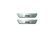 Door sills for Jeep Compass II 2016-2025 (rear doors)