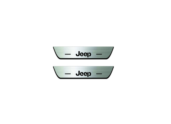 Door sills for Jeep Compass II 2016-2025 (rear doors) Door sills for Jeep Compass II 2016-2025 (rear doors)
