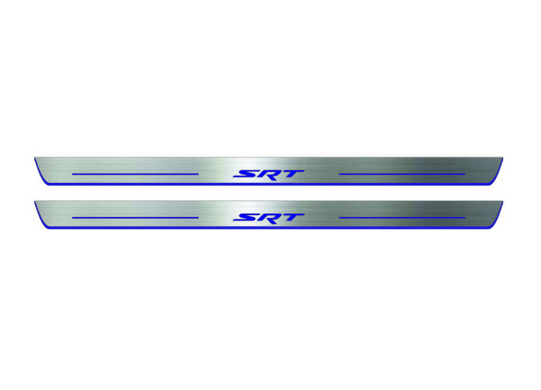 Door sills for Jeep Grand Cherokee III 2005-2010 with logo SRT (front doors) Door sills for Jeep Grand Cherokee III 2005-2010 with logo SRT (front doors)