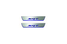 Door sills for Jeep Grand Cherokee III 2005-2010 with logo SRT (rear doors)