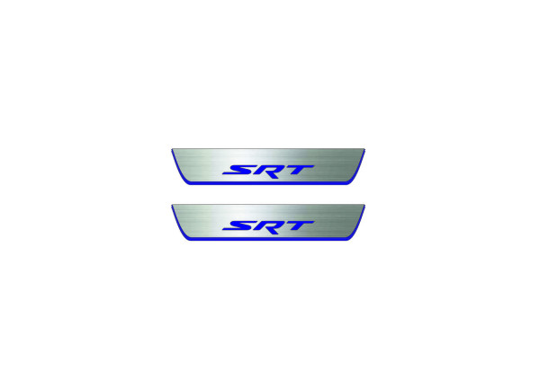 Door sills for Jeep Grand Cherokee III 2005-2010 with logo SRT (rear doors) Door sills for Jeep Grand Cherokee III 2005-2010 with logo SRT (rear doors)
