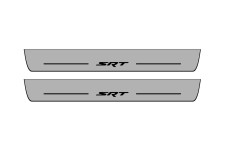 Door sills for Jeep Grand Cherokee IV 2010-2021 with logo SRT (front doors)