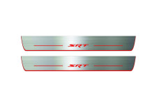 Door sills for Jeep Grand Cherokee IV 2010-2021 with logo SRT (front doors)