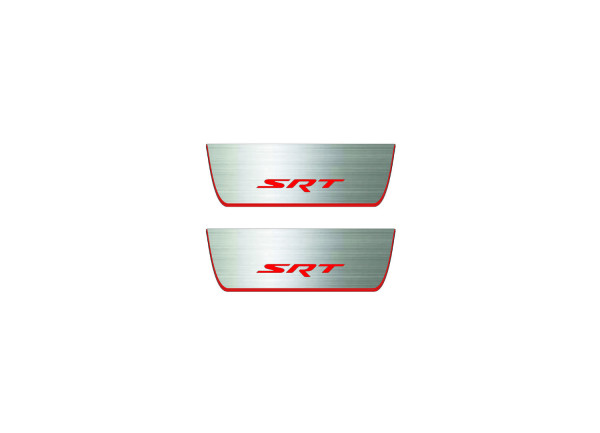 Door sills for Jeep Grand Cherokee IV 2010-2021 with logo SRT (rear doors) Door sills for Jeep Grand Cherokee IV 2010-2021 with logo SRT (rear doors)