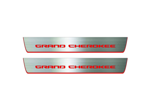 Door sills for Jeep Grand Cherokee V 2021+ (front doors) Door sills for Jeep Grand Cherokee V 2021+ (front doors)