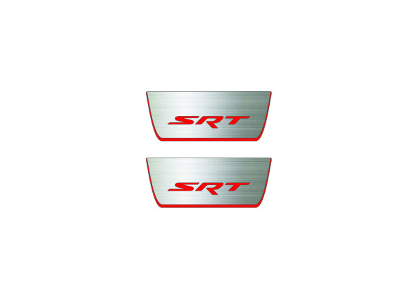 Door sills for Jeep Grand Cherokee V 2021+ with logo SRT (rear doors) Door sills for Jeep Grand Cherokee V 2021+ with logo SRT (rear doors)