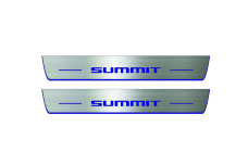 Door sills for Jeep Grand Cherokee V 2021+ with logo Summit (front doors)