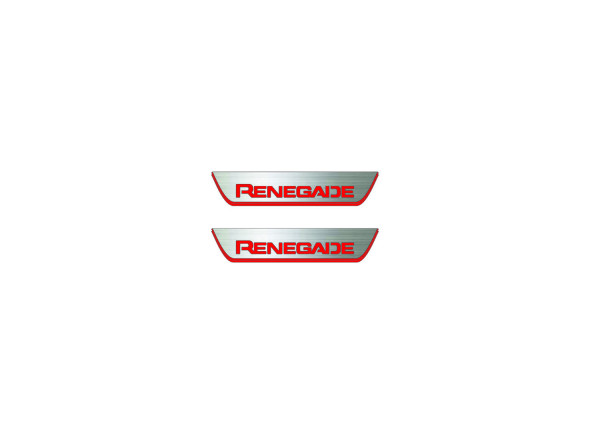 Door sills for Jeep Renegade 2014+ (rear doors) Door sills for Jeep Renegade 2014+ (rear doors)