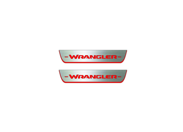Door sills for Jeep Wrangler JL 2018+ (rear doors) Door sills for Jeep Wrangler JL 2018+ (rear doors)