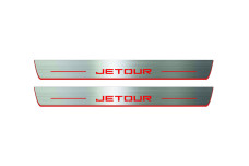 Door sills for Jetour X70 2018+ (front doors)