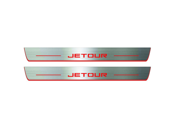 Door sills for Jetour X70 2018+ (front doors)