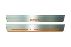 Door sills for KIA Ceed II 2012-2018 (front doors)