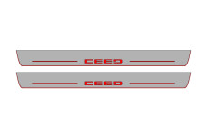 Door sills for KIA Ceed III 2018+ (front doors)