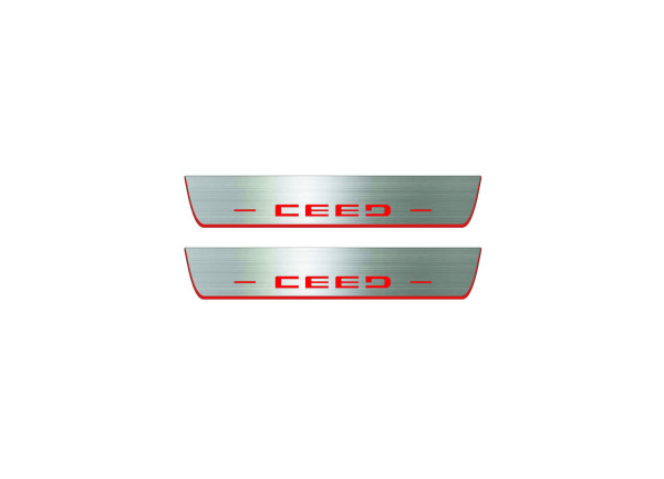 Door sills for KIA Ceed III 2018+ (rear doors) Door sills for KIA Ceed III 2018+ (rear doors)