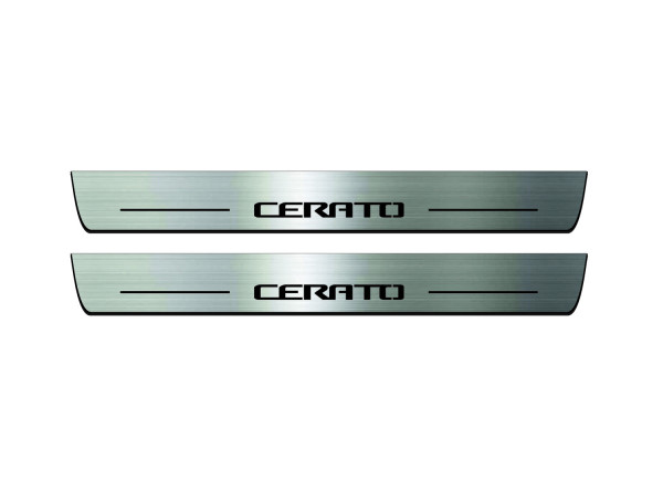 Door sills for KIA Cerato III 2013-2018 (front doors) Door sills for KIA Cerato III 2013-2018 (front doors)