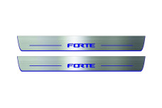Door sills for Kia Forte II 2014-2018 (front doors)