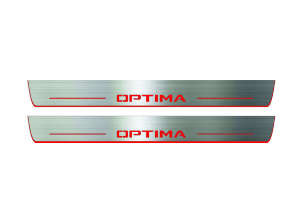 Door sills for KIA Optima IV 2015-2019 (front doors) Door sills for KIA Optima IV 2015-2019 (front doors)