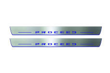Door sills for KIA ProCeed III 2018+ (front doors)