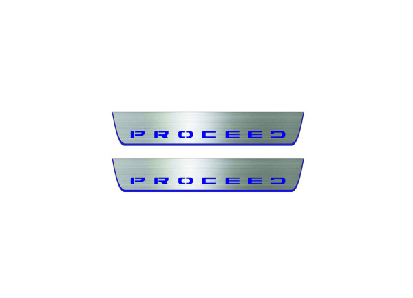 Door sills for KIA ProCeed III 2018+ (rear doors) Door sills for KIA ProCeed III 2018+ (rear doors)