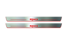 Door sills for KIA Rio III 2011-2017 (front doors)