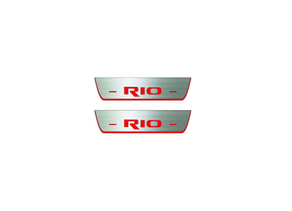 Door sills for KIA Rio III 2011-2017 (rear doors) Door sills for KIA Rio III 2011-2017 (rear doors)