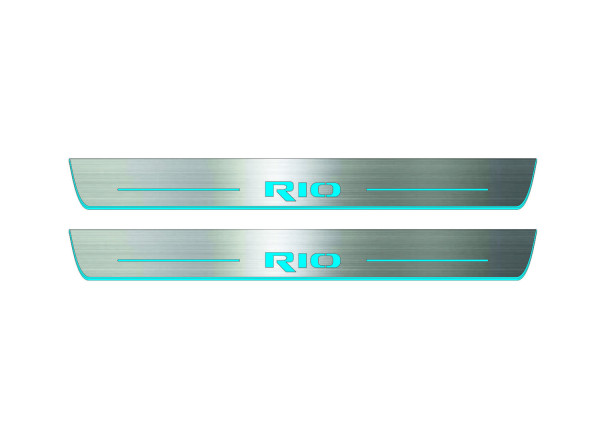 Door sills for KIA Rio IV 2018+ (front doors) Door sills for KIA Rio IV 2018+ (front doors)