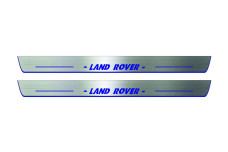 Door sills for Land Rover Discovery III 2004-2009 with logo Land Rover (front doors)